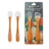 Jiayi Beibi feeding training spoons, baby food, silicone feeding spoons for children and babies, wholesale of infant tableware Item Picture